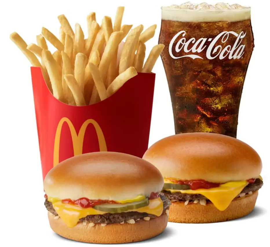 2 Cheeseburger Meal