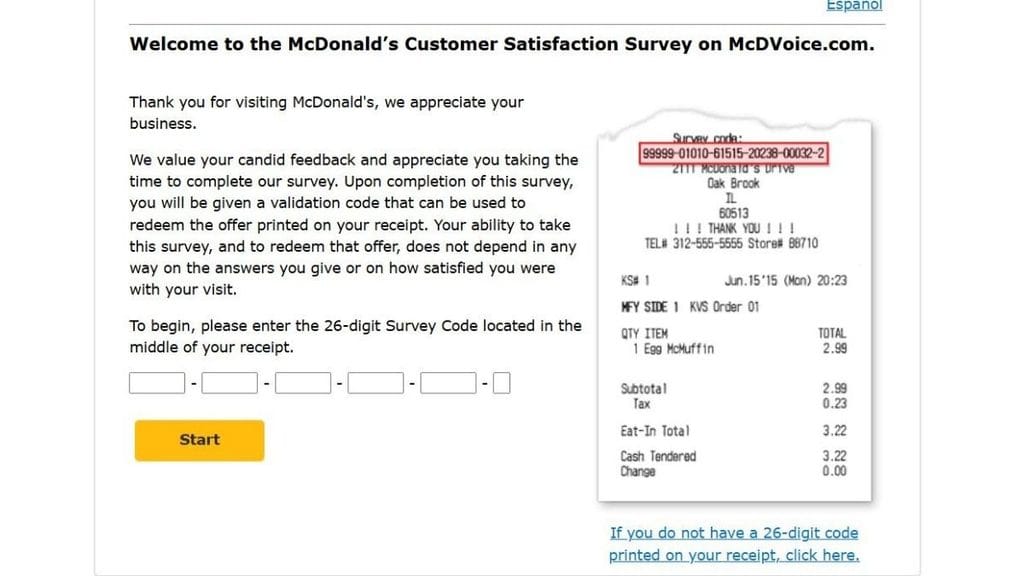 How the McDVOICE Survey Works (Step-by-Step)
