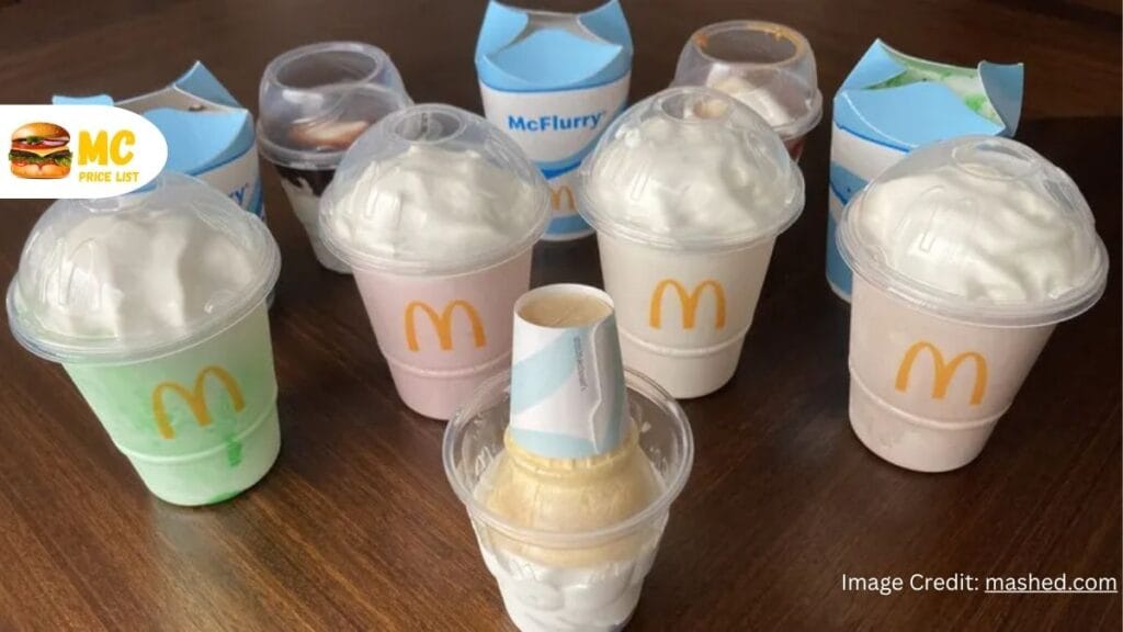 McDonald’s Ice Cream Menu Prices