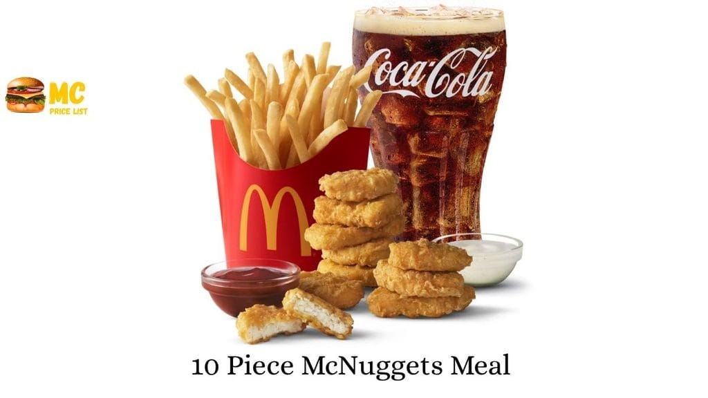 McDonald’s 10 Piece Chicken McNuggets Meal USA