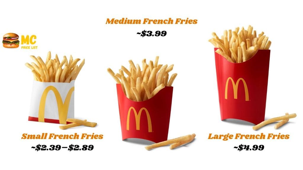 McDonalds World Famous Prices USA